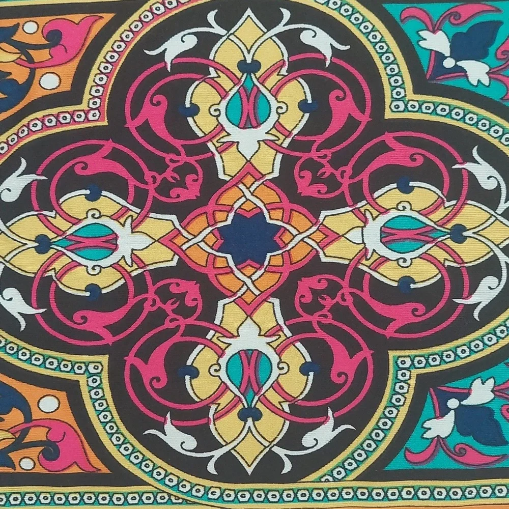 WHITE MARK Bohemian Multicolor Palazzo Pants NWT
